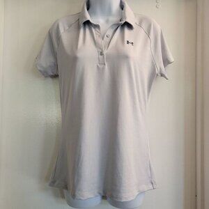 Under Armour gray collared golf shirt